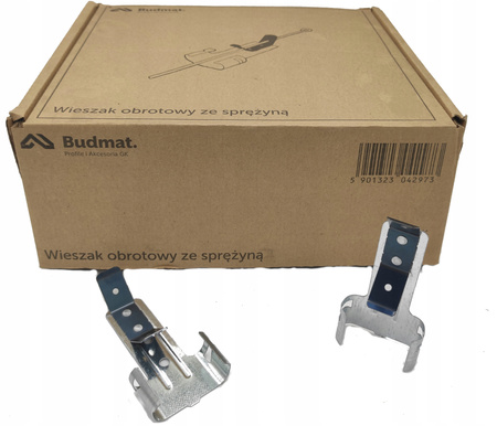 WIESZAK OBROTOWY DO PODDASZY ze sprężyną GK 50szt