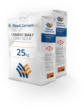 Biały Cement Cem I 52,5R 25 kg