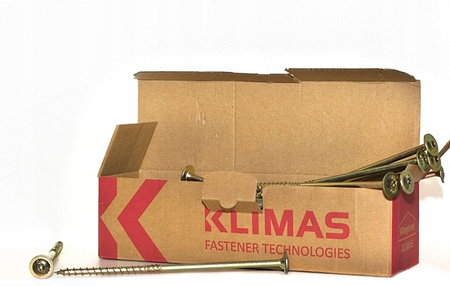 WKRĘTY CIESIELSKIE DO DREWNA TALERZOWE TORX 8x280