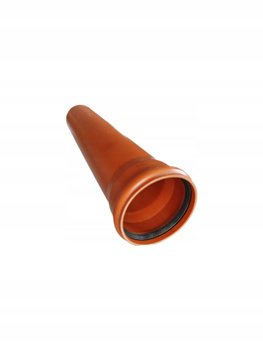 Rura POMARAŃCZOWA 110x3,2/500mm 0,5m SN4 DYKA PCV