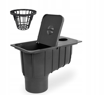 Studzienka rynny GRAFIT osadnik rynnowy czyszczak