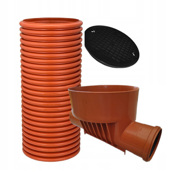 Studnia 315 + kineta 160 + pokrywa + 1m rewizja