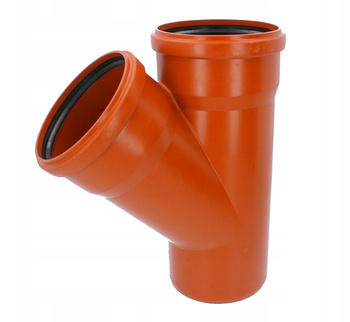 TRÓJNIK KANALIZACYJNY ZEWNĘTRZNY 160/160 45 °