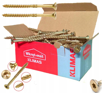 WKRĘTY CIESIELSKIE DO DREWNA TORX 6x90