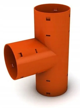 Trójnik drenarski 80/80 90 stopni