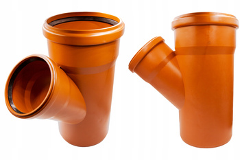 TRÓJNIK KANALIZACYJNY ZEWNĘTRZNY 160/110 45 °