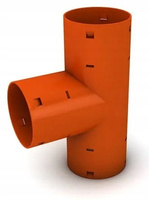 Trójnik drenarski 80/80 90 stopni