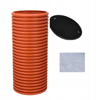 Studnia 315 geowłóknina + pokrywa + 1,5 drenarska