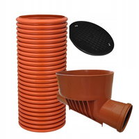 Studnia 315 kineta 160 + pokrywa + 1,5m rewizja