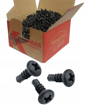 Wkręty pchełki samowiercące do metalu 3,5x9,5 1000